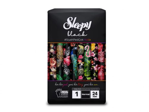 Sleepy FEKETE Premium Plus eü. betét NORMAL 152mm/24db