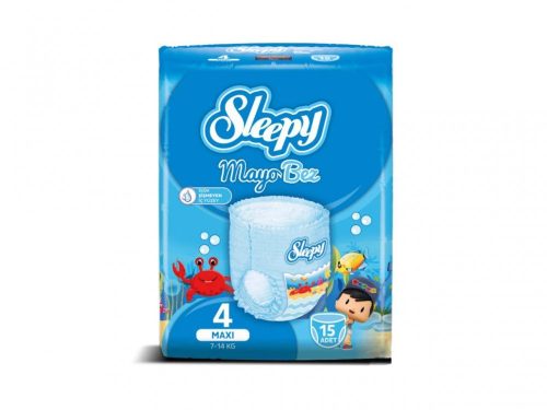 Sleepy Swimming ÚSZÓpelenka Maxi 4 (7-14)/15db