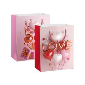 Ajándéktasak papír Love 265 x 127 x 330mm