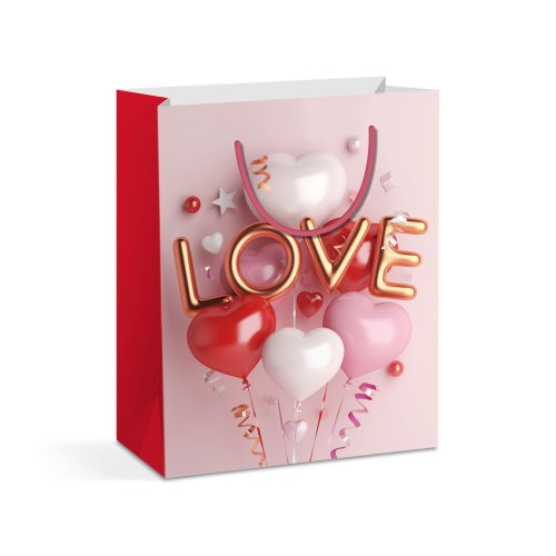 Ajándéktasak papír Love 265 x 127 x 330mm