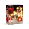 Ajándéktasak papír 10 melegfehér LED - 265x127x330mm
