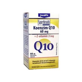 JutaVit Koenzim Q10 60mg+E-vitamin 35mg lágykapszula 66db