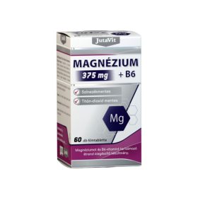 JutaVit Magnézium 375mg + B6 filmtabletta 60db