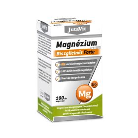   JutaVit Magnézium-biszglicinát Forte Reacted + B6 kapszula 100db