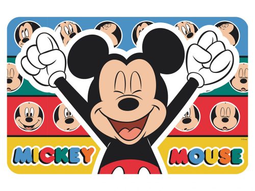 Mickey tányéralátét 43x28 cm