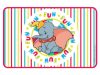 Disney Dumbo Stripy tányéralátét 43x28 cm