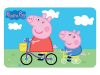 Peppa malac Bicycle tányéralátét 43x28 cm