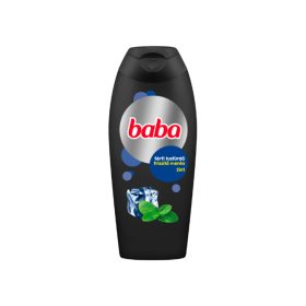 Baba tusfürdő férfi 400ml - Frissítő Menta 2in1