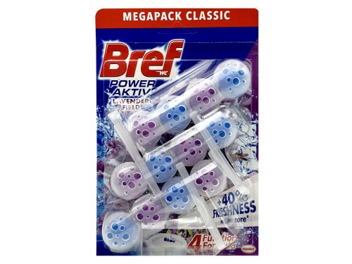 Bref Power Aktiv WC frissítő 3X50g - Levendula