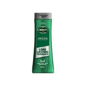 Brut férfi tusfürdő 3in1 600ml - Original