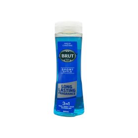 Brut férfi tusfürdő 3in1 600ml - Sport Style