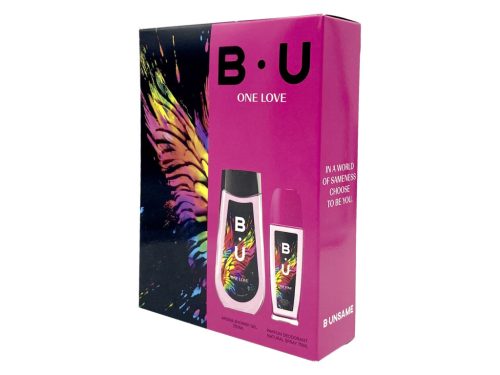 B.U. B.Unsame női díszdoboz (parfüm spray 75ml + tusfürdő 250ml) - One Love