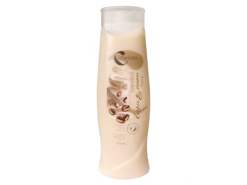 Charlotte női tusfürdő 750ml - Kávé