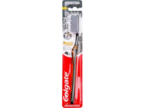Colgate fogkefe - Double Action Medium - Aktív szenes