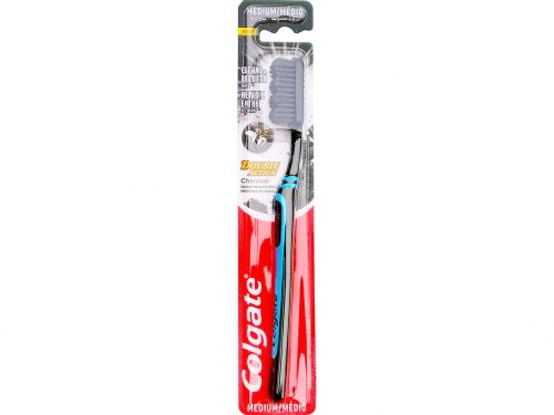 Colgate fogkefe - Double Action Medium - Aktív szenes
