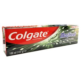   Colgate FOGKRÉM 100ml - Max Fresh - Whitening Strips - Bamboo Charcoal