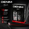 Denim férfi ajándékcsomag (deo 150ml + tusfürdő 250ml) - Black