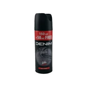 Denim férfi deo SPRAY 200ml - Black