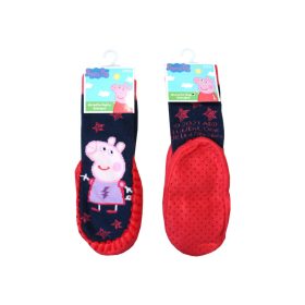 Peppa malac bőrtalpú zokni 27-28