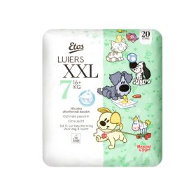   Etos ultra nedvszívó extra puha pelenka XXL 7 (16+kg)(20db)