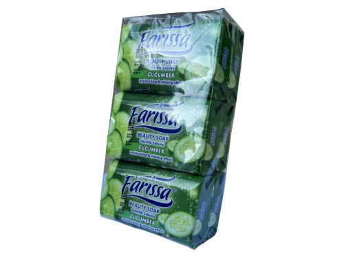 Farissa Beauty szappan 6x60g - Uborka