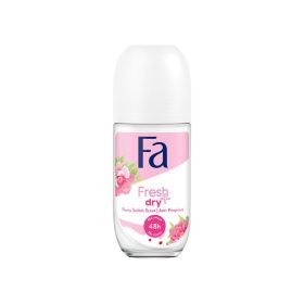Fa női deo GOLYÓS üveges 50ml - Bazsarózsa sörbet