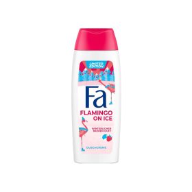   Fa női tusfürdő 250ml - Flamingo on Ice - Télies bogyós gyümölcsök