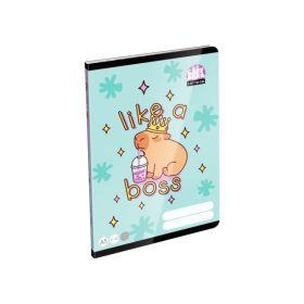 Lizzy Card 32 lapos füzet  A/5 - Vonalas 21-32 - Capybara