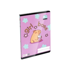 Lizzy Card 32 lapos füzet  A/5 - Kockás 27-32 - Capybara