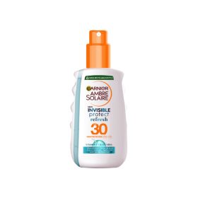   Garnier Ambre Solaire Naptej napozó Pumpás 200ml - Invisible Protect