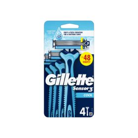 Gillette Sensor3 eldobható borotva 4db - Cool