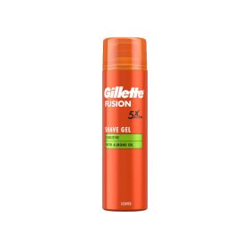   Gillette Fusion 5 borotvagél 200ml - Sensitive mandulaolajjal