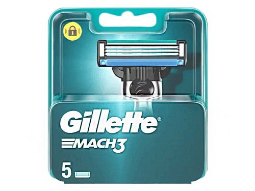 Gillette Mach3 cserefej - 5db