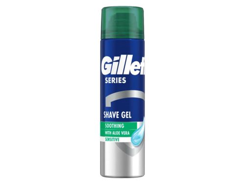 Gillette Series borotvagél 200ml - Sensitive Aloe