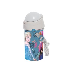   Disney Jégvarázs Explore műanyag szívószálas kulacs akasztóval 500 ml