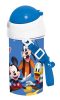 Disney Mickey Blue műanyag szívószálas kulacs akasztóval 500 ml