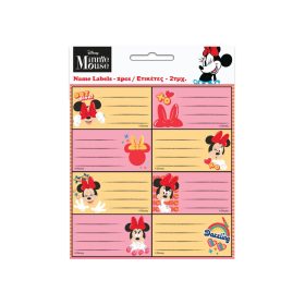 Disney Minnie Wink füzetcímke 16 db-os