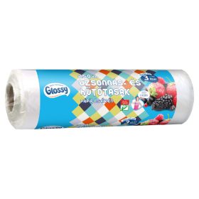  Glossy uzsonnás- és hűtőtasak papírcsévén 3L 25x37cm - 250db