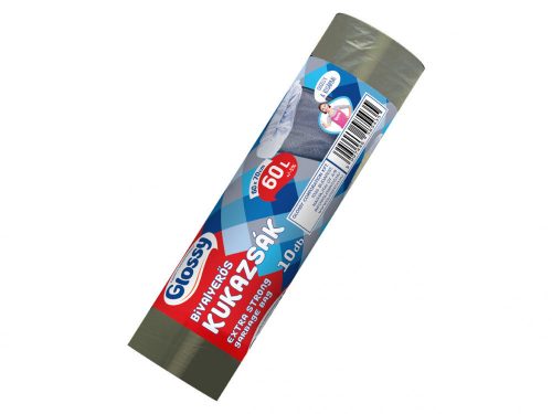 Glossy bivalyerős kukazsák 60L/10db (60x70cm)