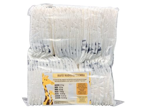 Hafu gazdaságos pelenka Újszülött 1 (2-5kg) /50db