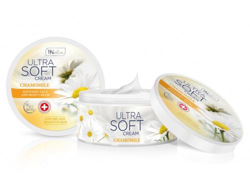 INelia Ultra Soft Arc- és testápoló krém 200ml - Kamilla