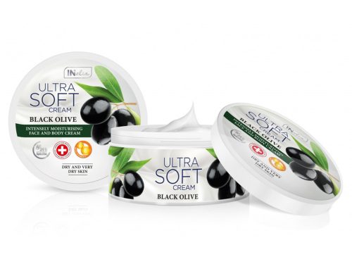 INelia Ultra Soft Arc- és testápoló krém 200ml - Fekete Olíva