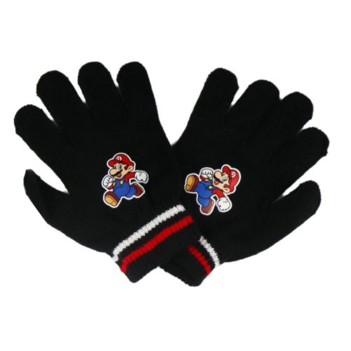 Super Mario Run gyerek sapka + kesztyű szett 52 cm