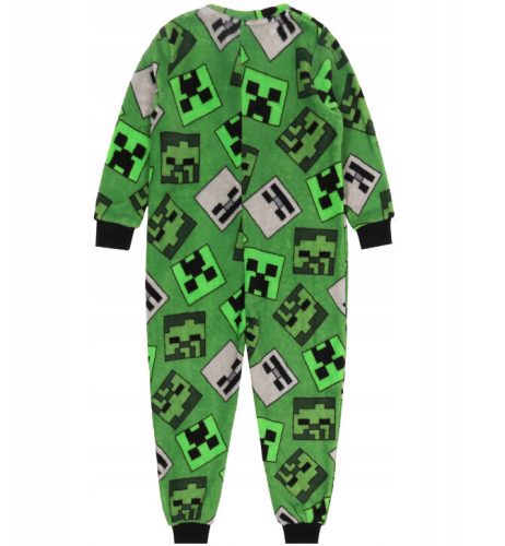 Minecraft Emerald gyerek hosszú pizsama, overál 3 - 4 év / 98 - 104 cm