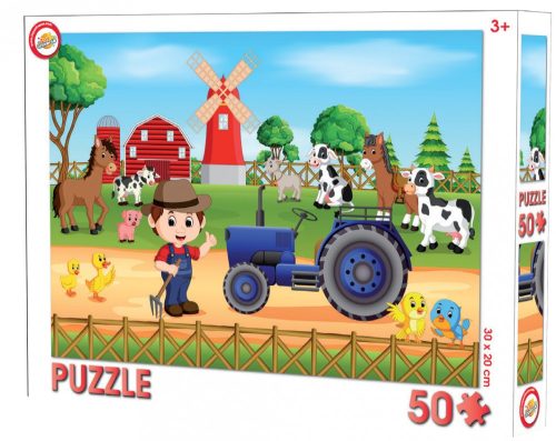 Farm puzzle 50 db-os