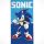 Sonic a sündisznó Ready to Run fürdőlepedő, strand törölköző 70x140cm (Fast Dry)