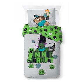   Minecraft Build and Explore ágyneműhuzat 140×200cm, 70×90 cm
