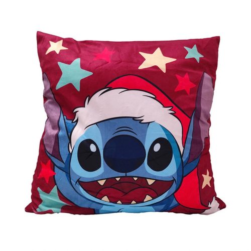 Disney Lilo és Stitch, A csillagkutya Star Karácsony párnahuzat 40x40 cm Velúr