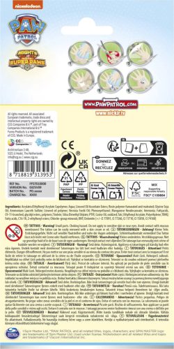 Mancs Őrjárat Mighty tetkó 12 db-os