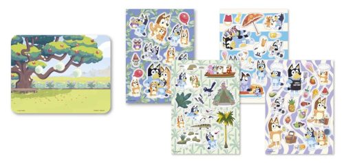 Bluey Summer ablakmatrica szett